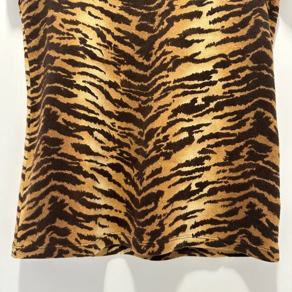 JONES NEW YORK SIGNATURE Leopard Printed Stretch Soft and Comfortable - Picture 3 of 5